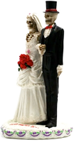 Bride & Groom Cake Topper